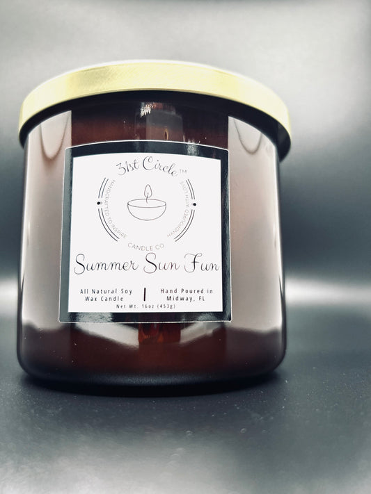 Summer Sun Fun-16oz candle