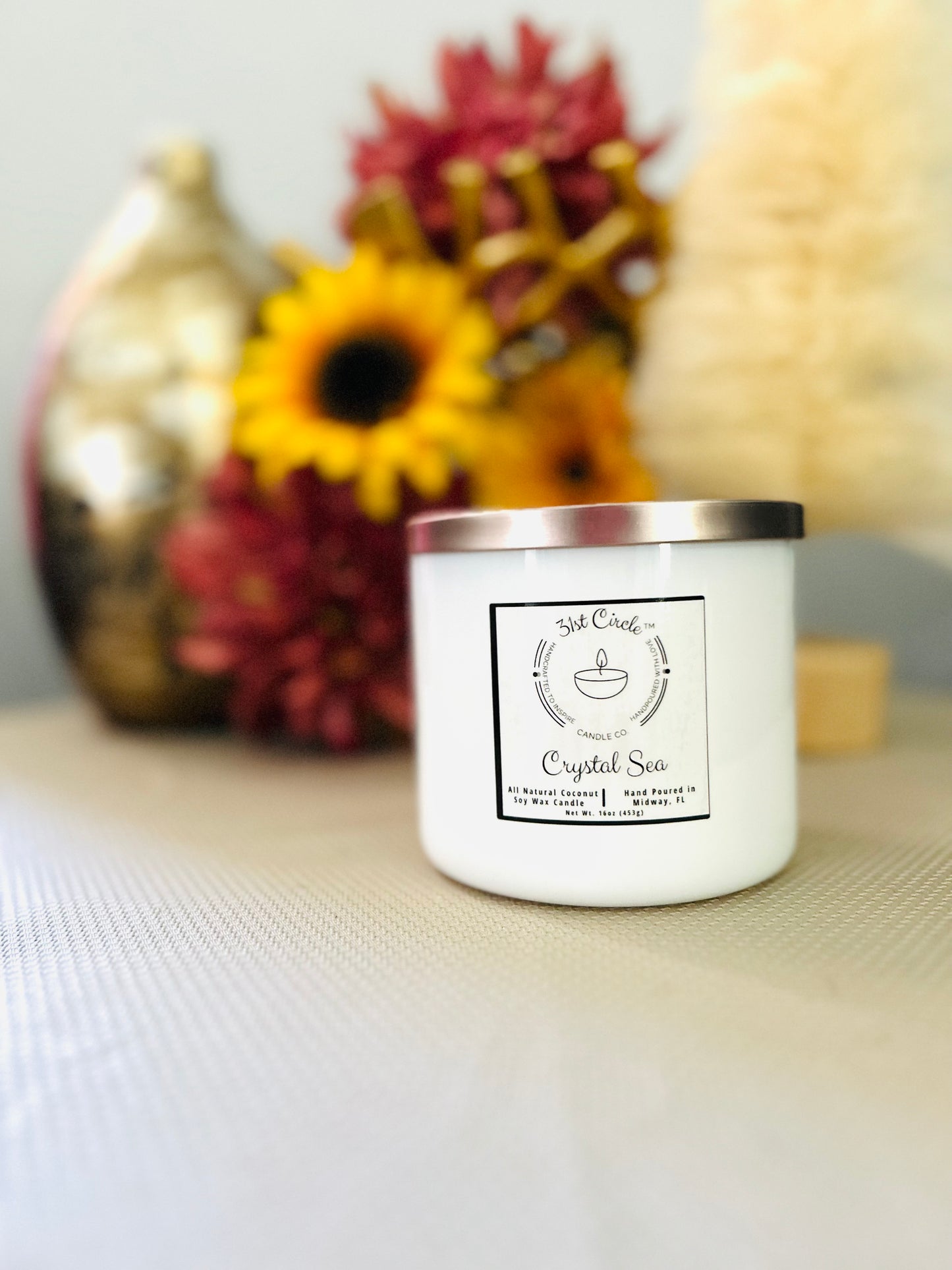 Crystal Sea-16oz candle