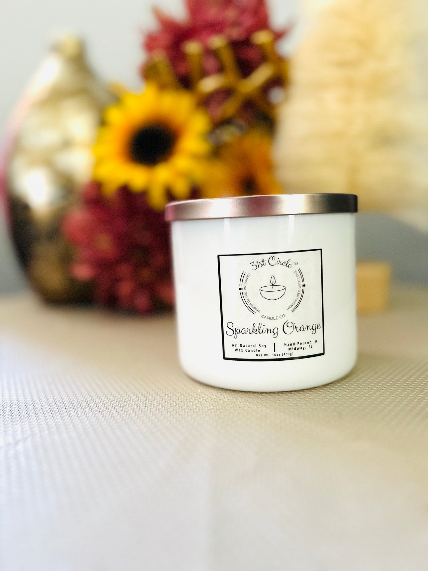 Sparkling Orange-16oz candle