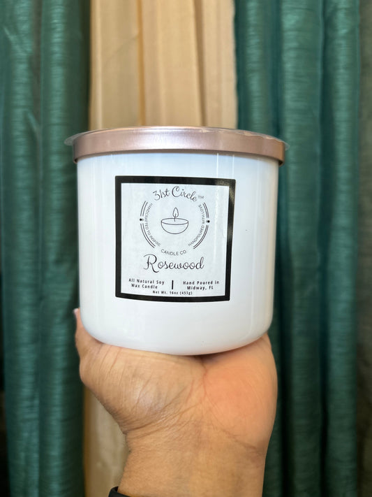 Rosewood-16oz candle